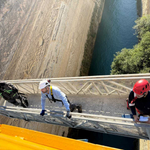 Έλεγχοι στις δύο μεταλλικές γέφυρες του Ισθμού της Κορίνθου 